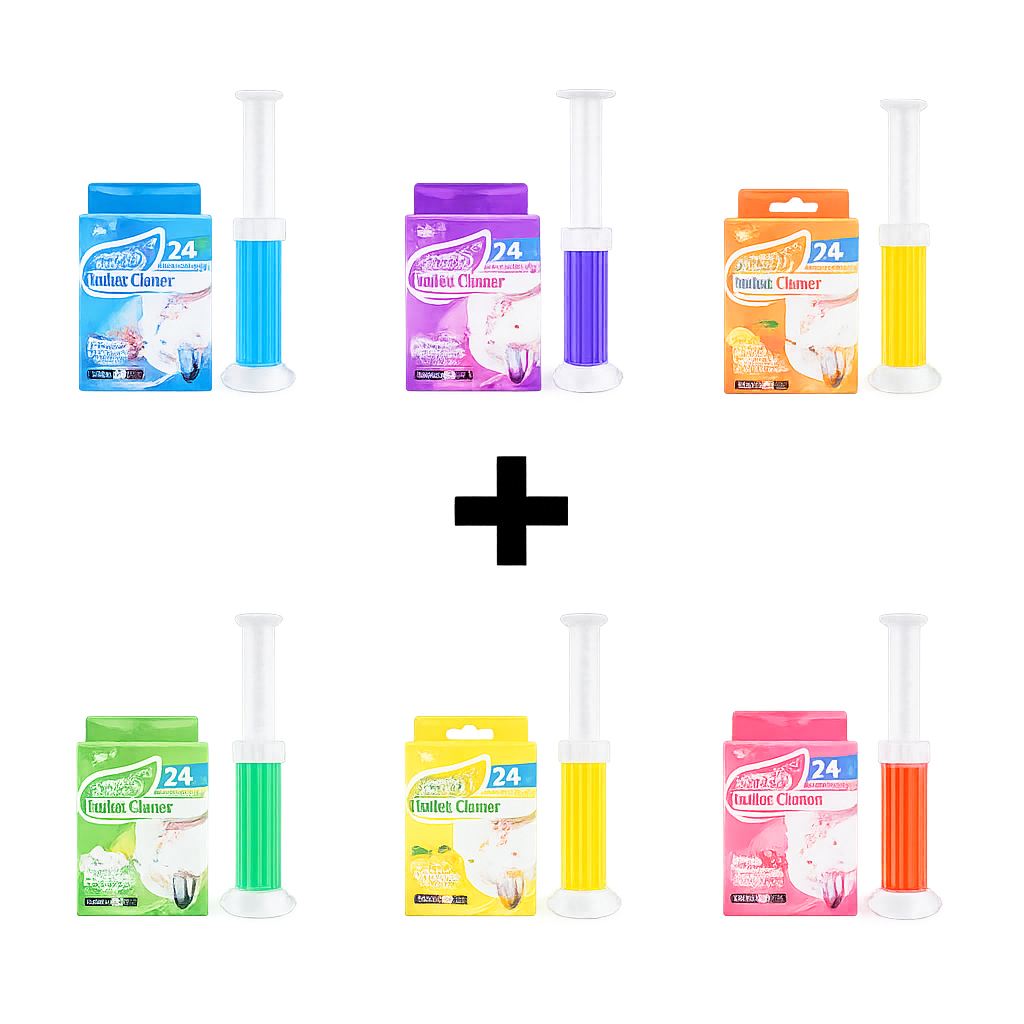 Aroma gel za WC šolju 3 + 3 GRATIS