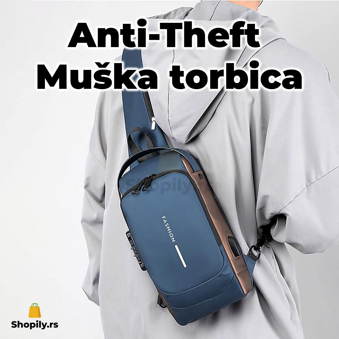 Anti-Theft Muška torbica