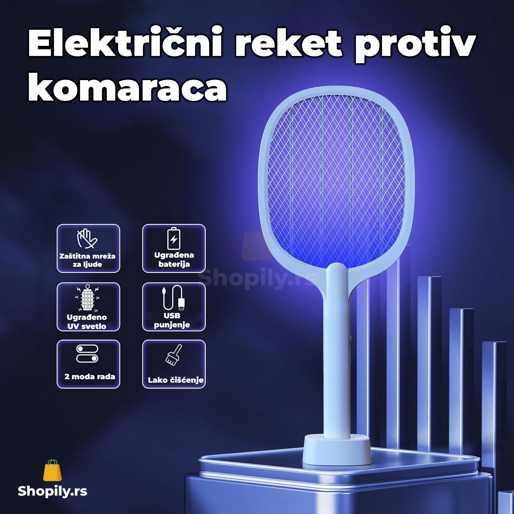 Električni reket za komarce