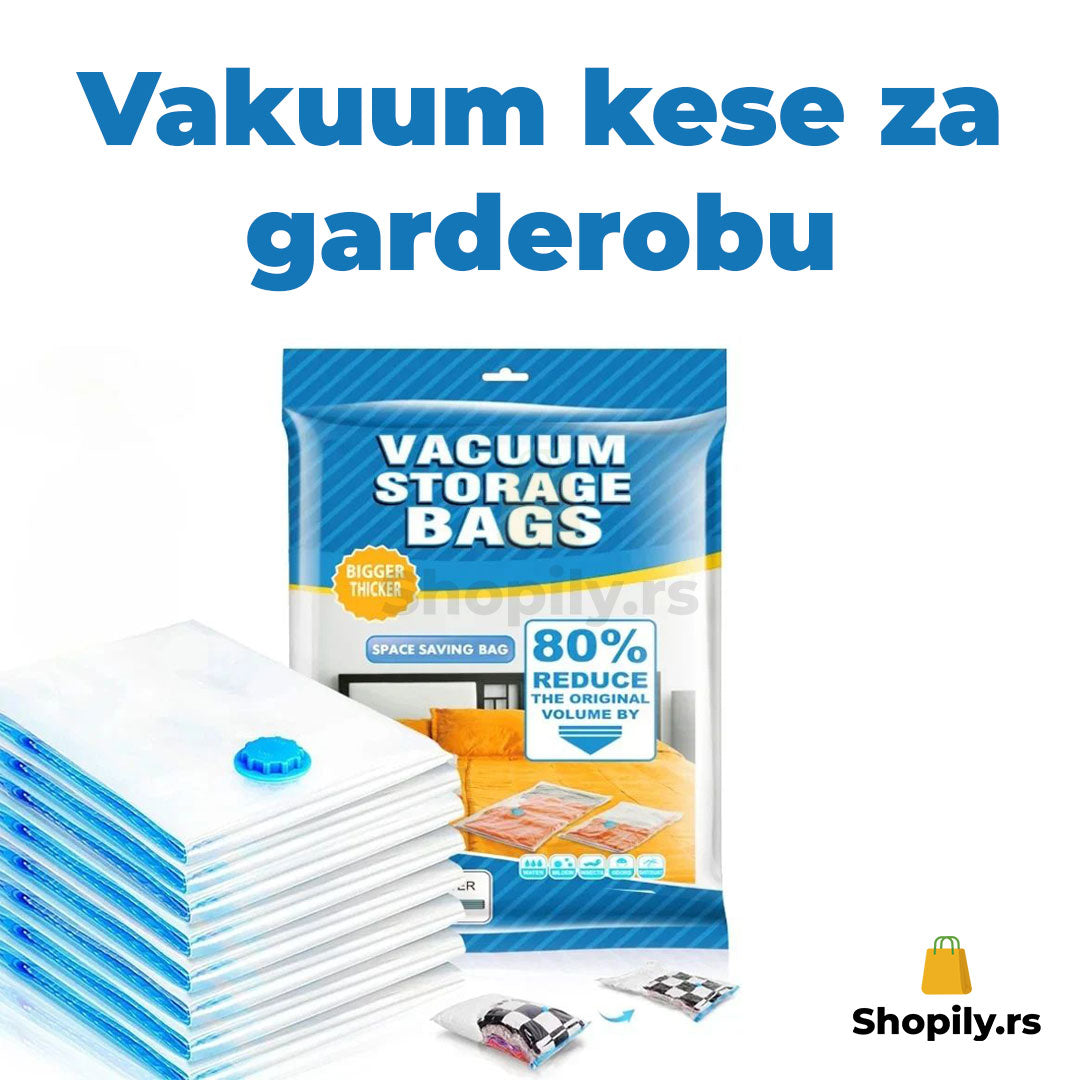 Vakuum kese za garderobu