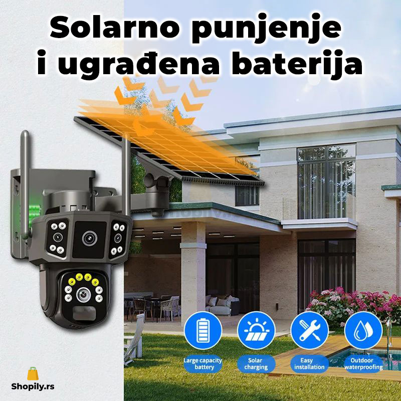 solarna kamera sa 4g sim karticom