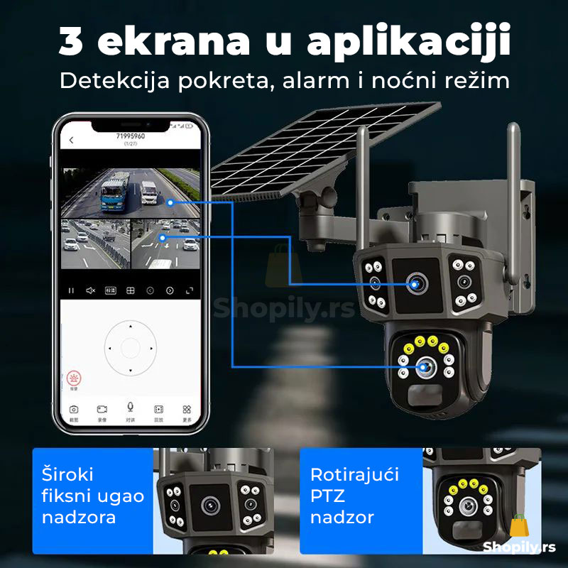solarna kamera sa 4g sim karticom