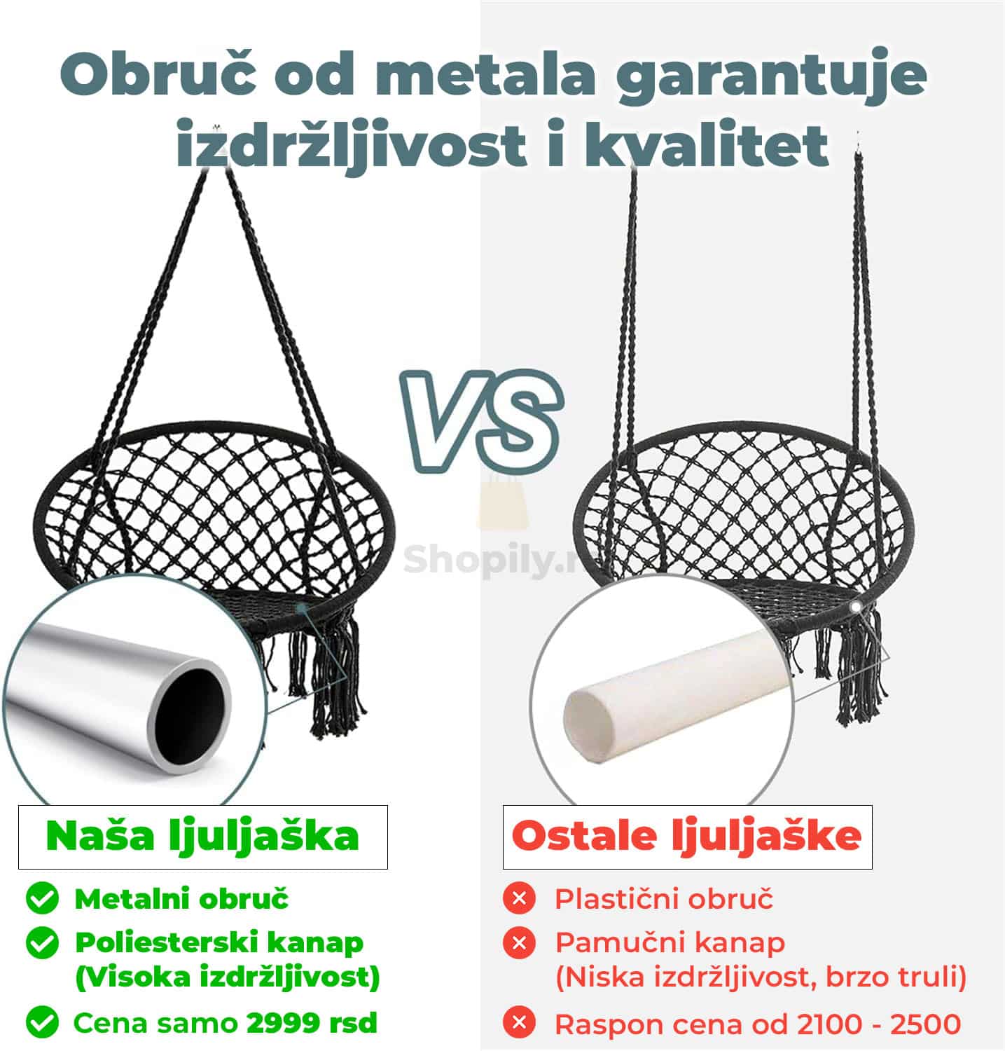 ljuljaska gnezdo