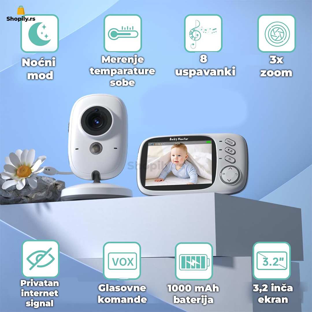 baby kamera sa monitorom