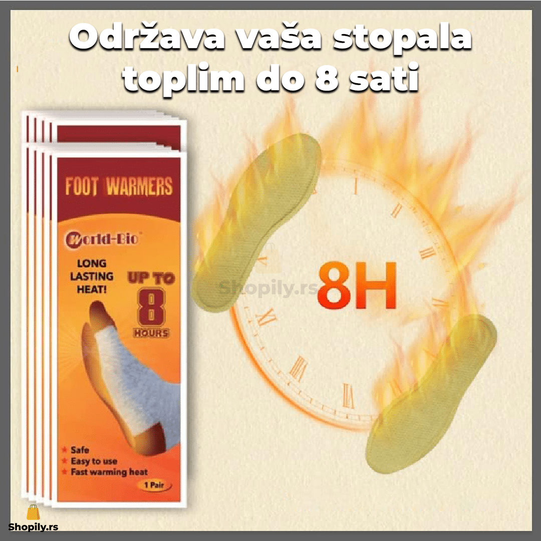 ulosci za grejanje stopala