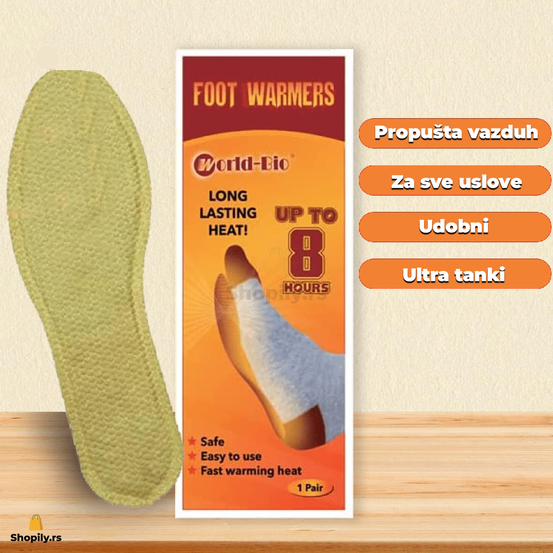 ulosci za grejanje stopala