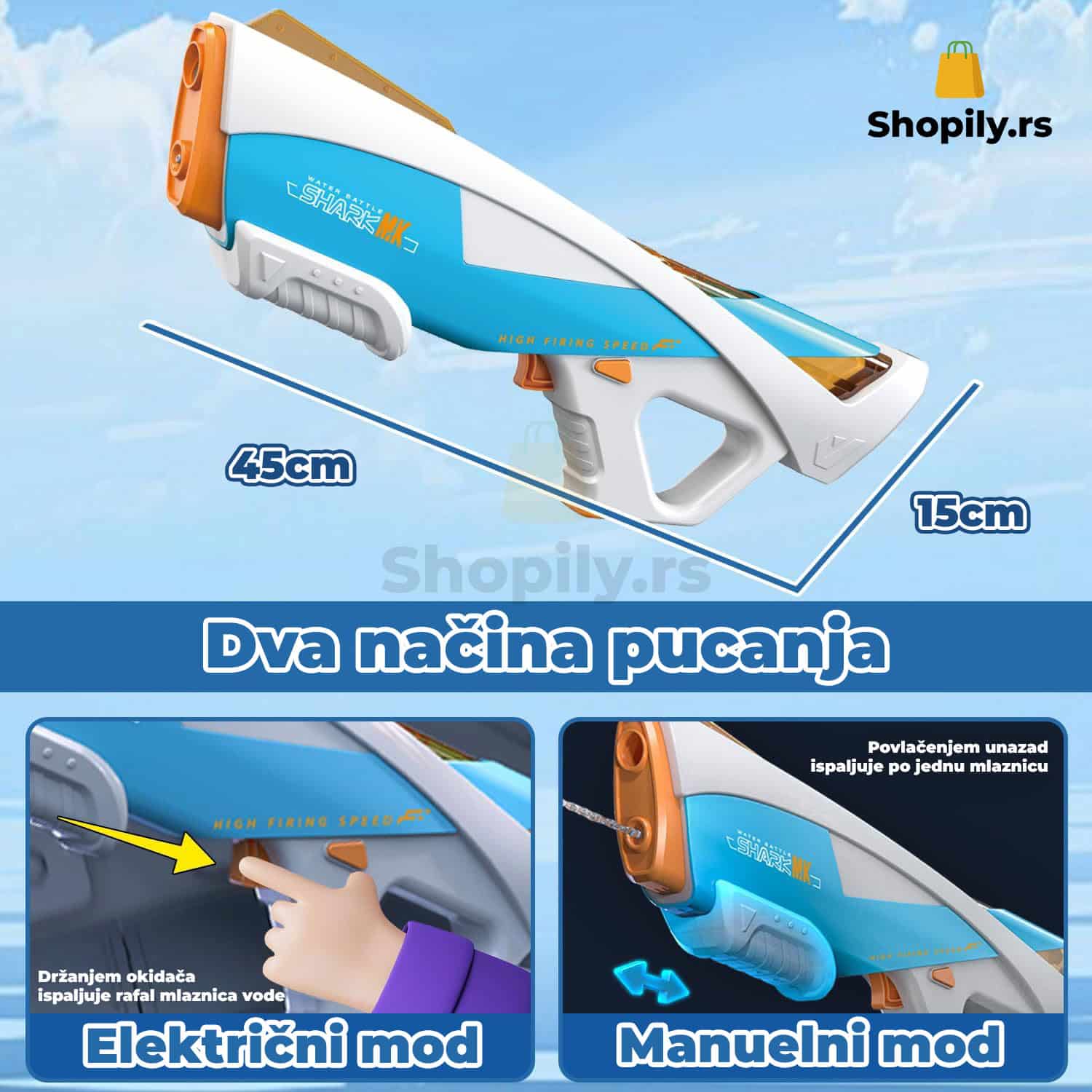 puska na vodu