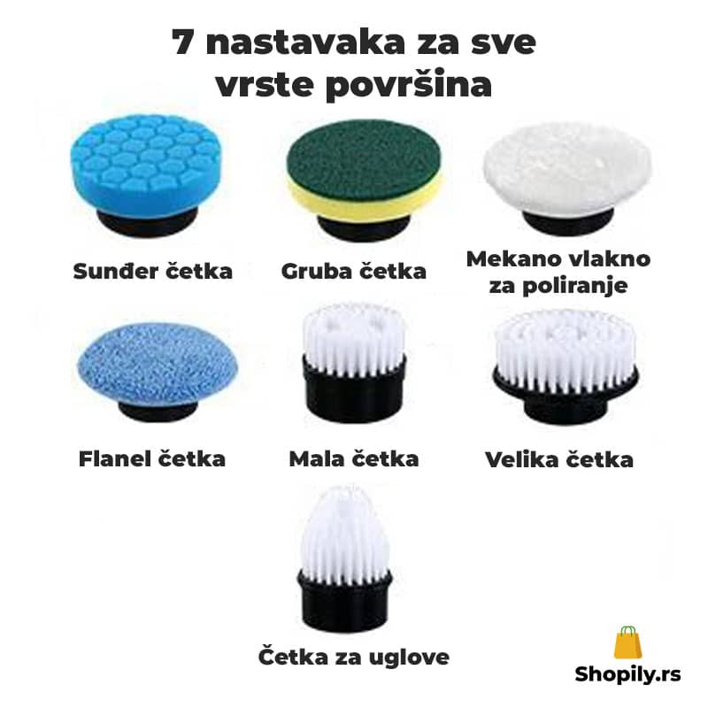 rotirajuca cetka za ciscenje kupatila